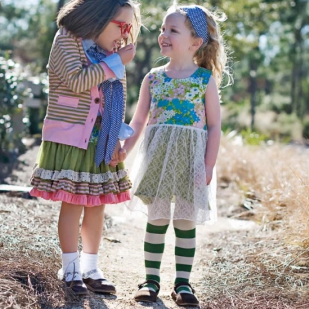 Matilda Jane Layla Lace Floral Dress Sleeveless - Picture 2 of 7